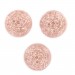 Cabochon rond, vieux rose 22 mm