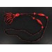 Necklace early 20th century red black